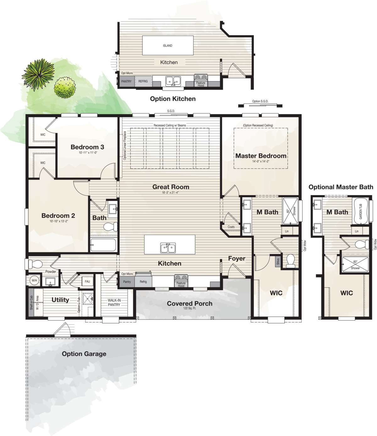 The CORONADO 3750A Floor Plan